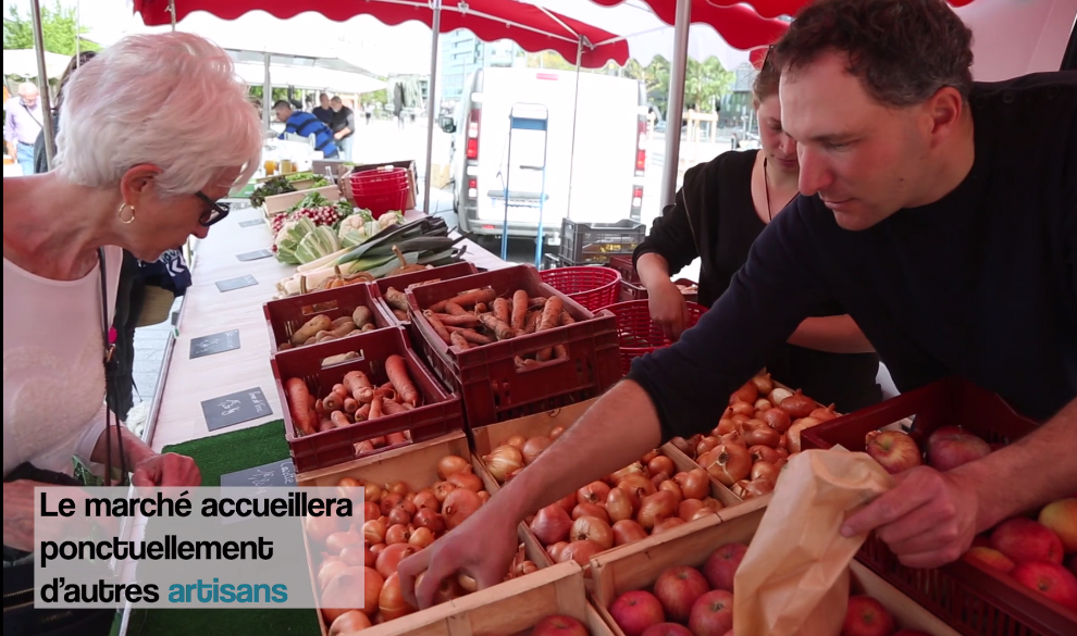 Esplanade Makeba : un marché à découvrir !