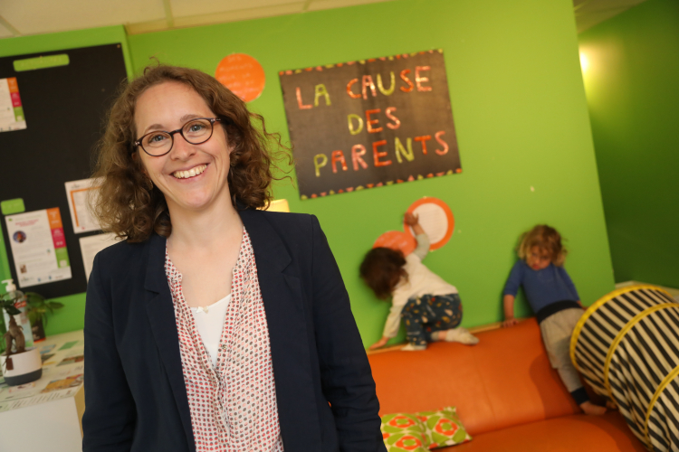 Florence Menuet est accueillante et coordinatrice à La Cause des parents.