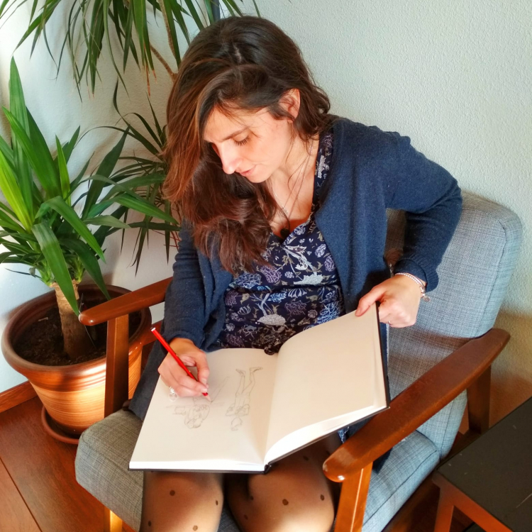 L'illustratrice villeurbannaise Mathilde Garcia.