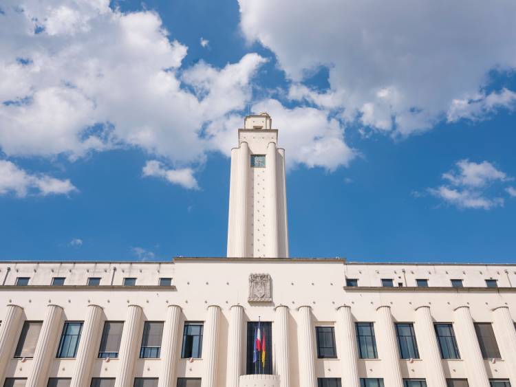 L'hôtel de ville de Villeurbanne