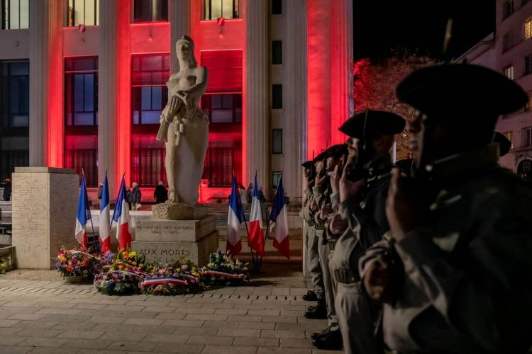 Villeurbanne a commémoré le 107e anniversaire de l’Armistice du 11 novembre 1918.
