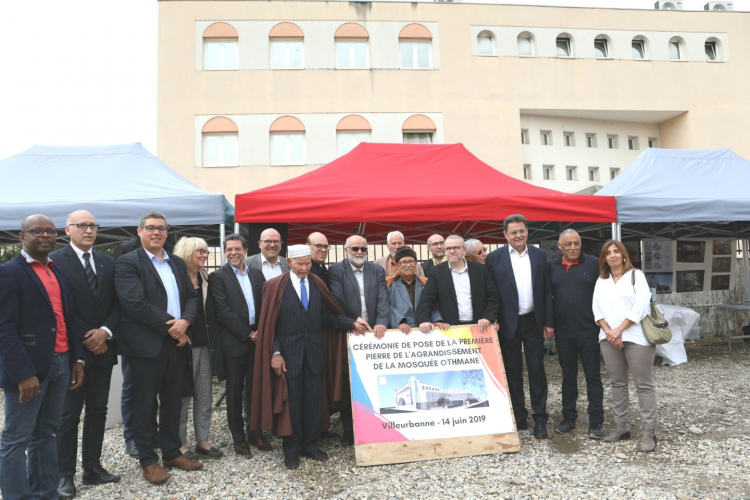 Extension de la mosquée Othmane : la 1ère pierre a été posée