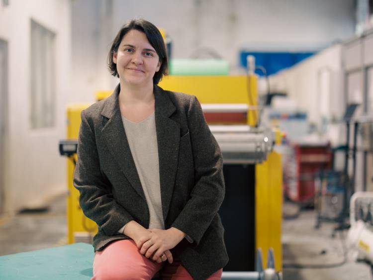 Fanny Deléage, docteure en chimie et sciences des matériaux et fondatrice de Renature