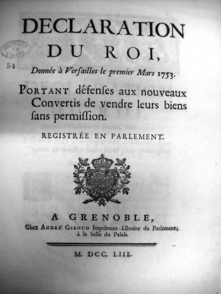 1768, la Liberté renaît à Villeurbanne