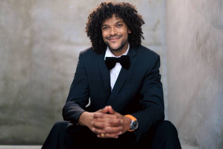 Pierre Salzmann-Crochet est le speaker de l'Asvel basket depuis 2019.