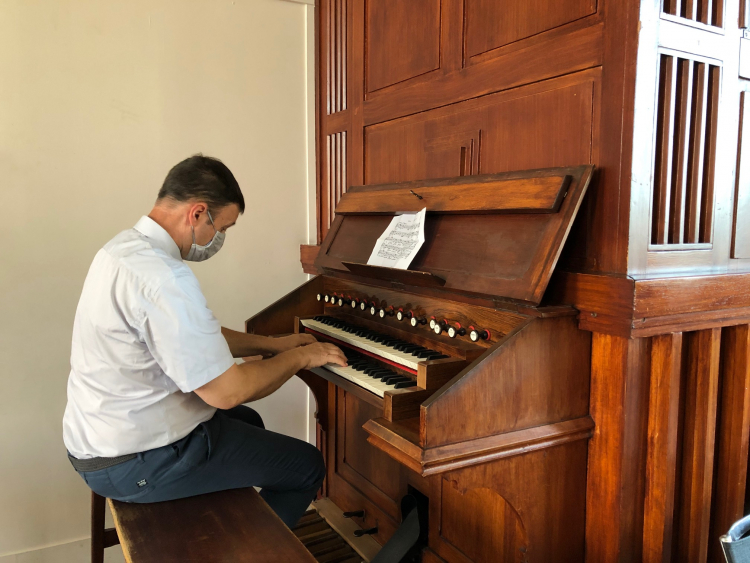 L’hymne libanais joué à l’orgue municipal