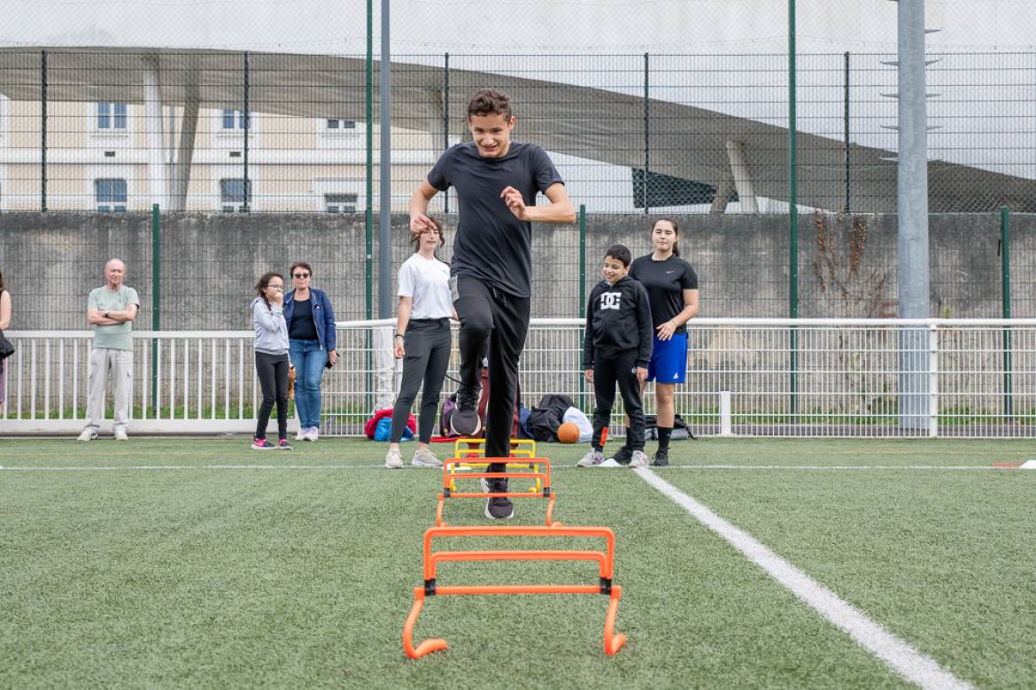 Athlétisme adapté avec l'ASVEL Omnisport - © Alexandre Boissot
