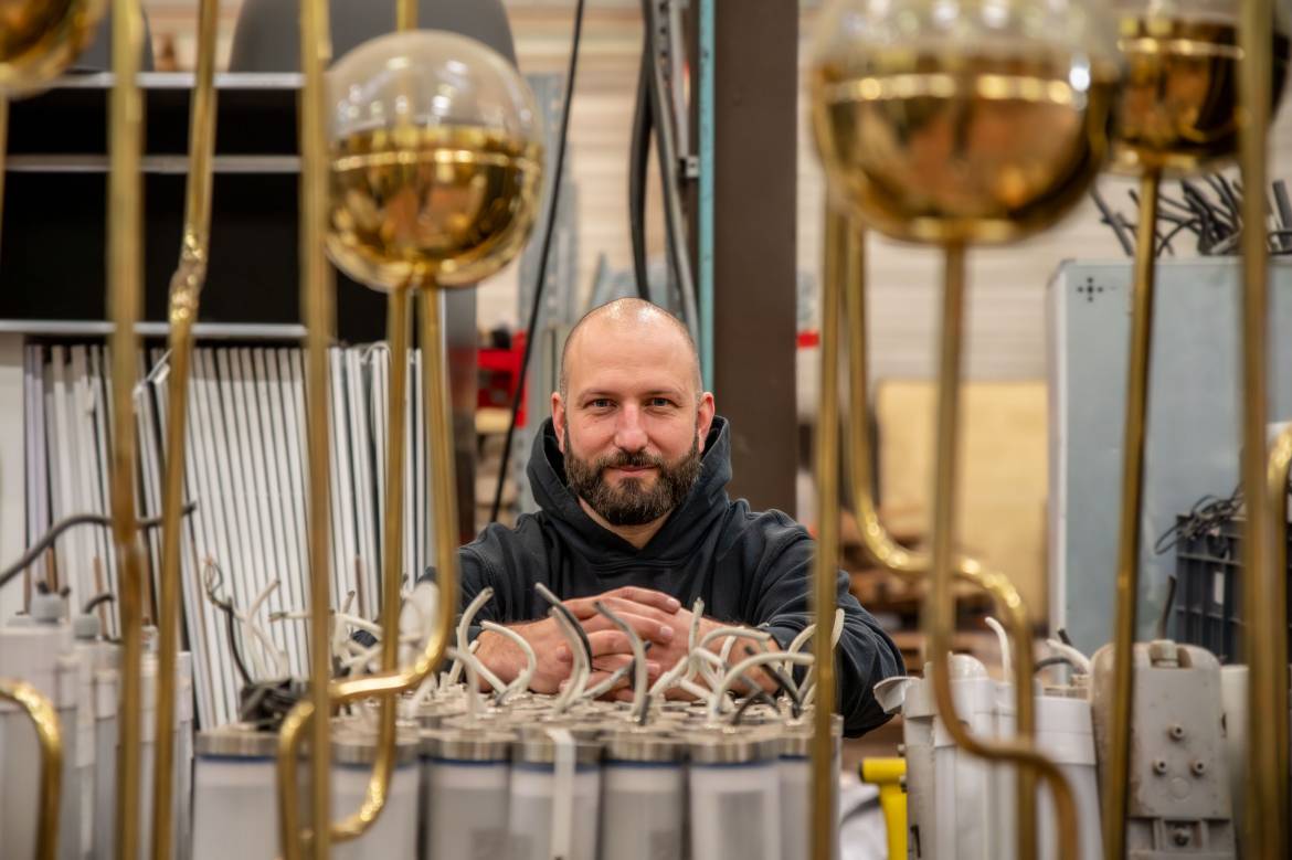 L'entreprise de Maxime Cornut est spécialisée dans la revalorisation des matériaux de chantiers. © Alexandre Boissot