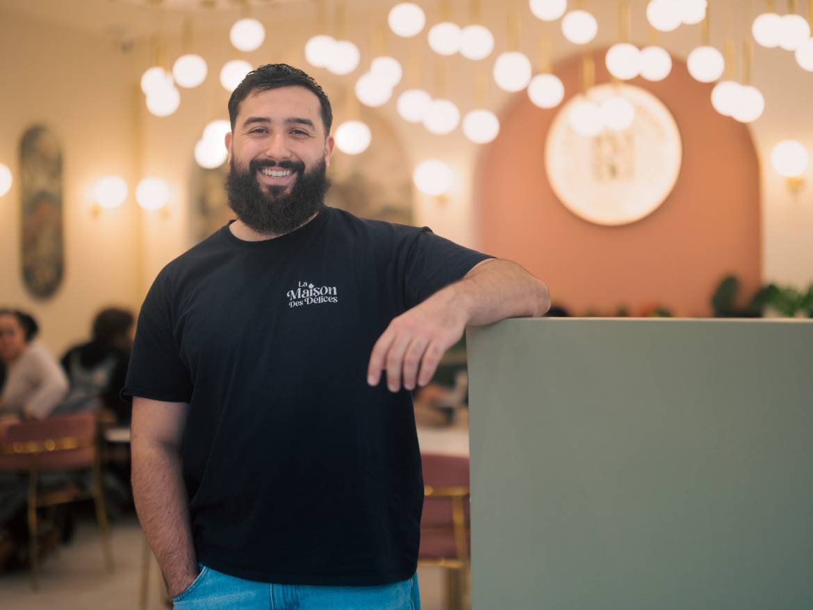 Ibrahim et ses associés viennent d’ouvrir La Maison des Délices à Charpennes.