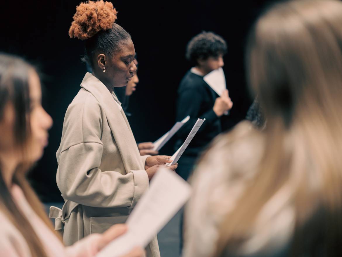 À corps et à coeur projet théâtre lycée Marie Curie