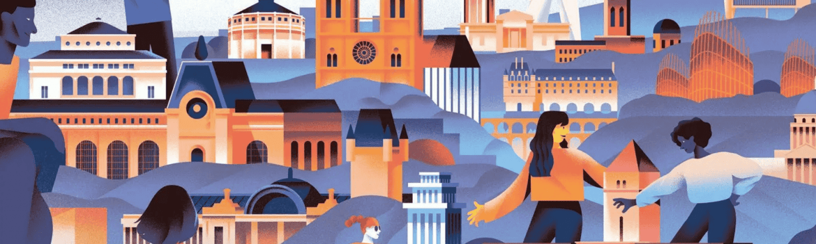 Illustration officielle des journées européennes du patrimoine 2025