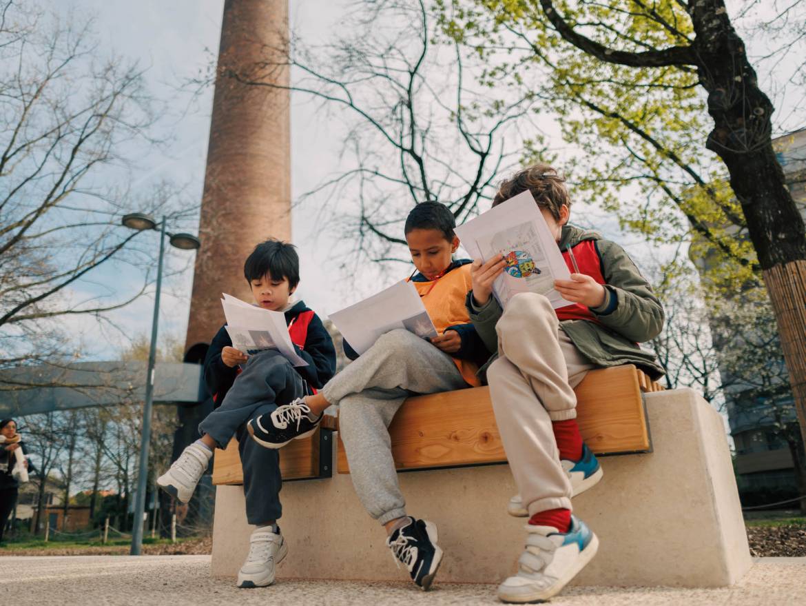 Le parcours passait par des lieux emblématiques de Villeurbanne.