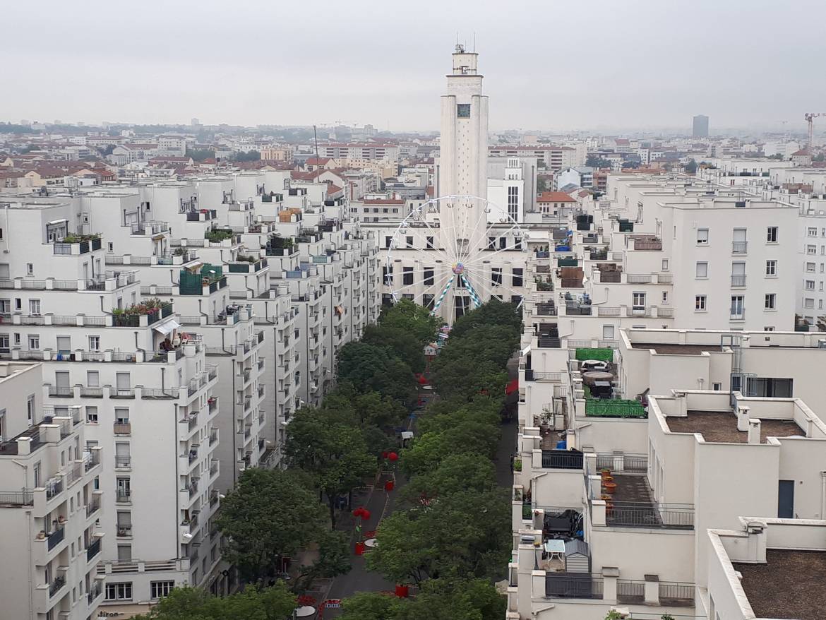 Le quartier des Gratte-Ciel à Villeurbanne.