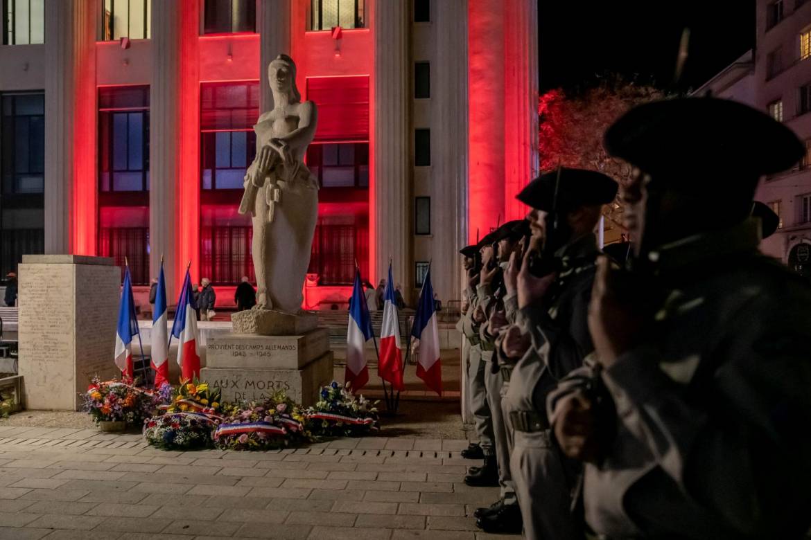 Villeurbanne a commémoré le 107e anniversaire de l’Armistice du 11 novembre 1918.