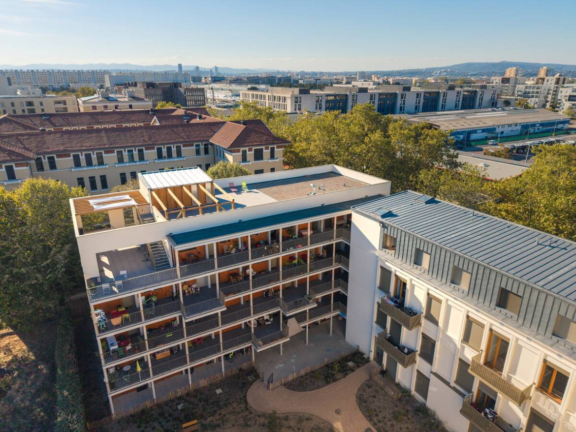 Chaque résidence a été construite en privilégiant le réemploi.