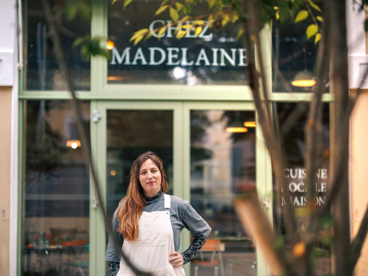 Louise Lardeyret, cofondatrice de Chez Madelaine