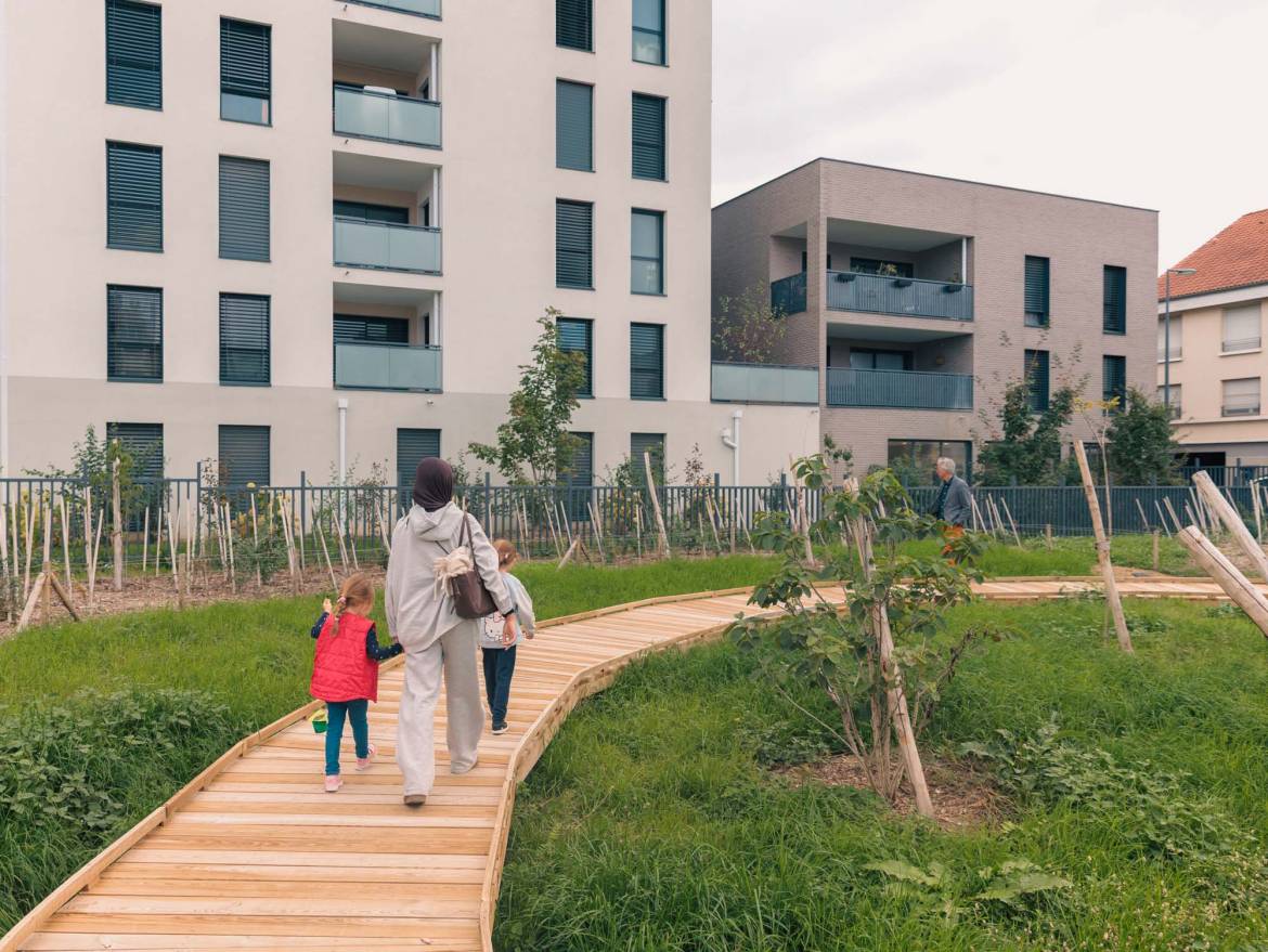 inauguration jardin Lina Crétet rue Mansard