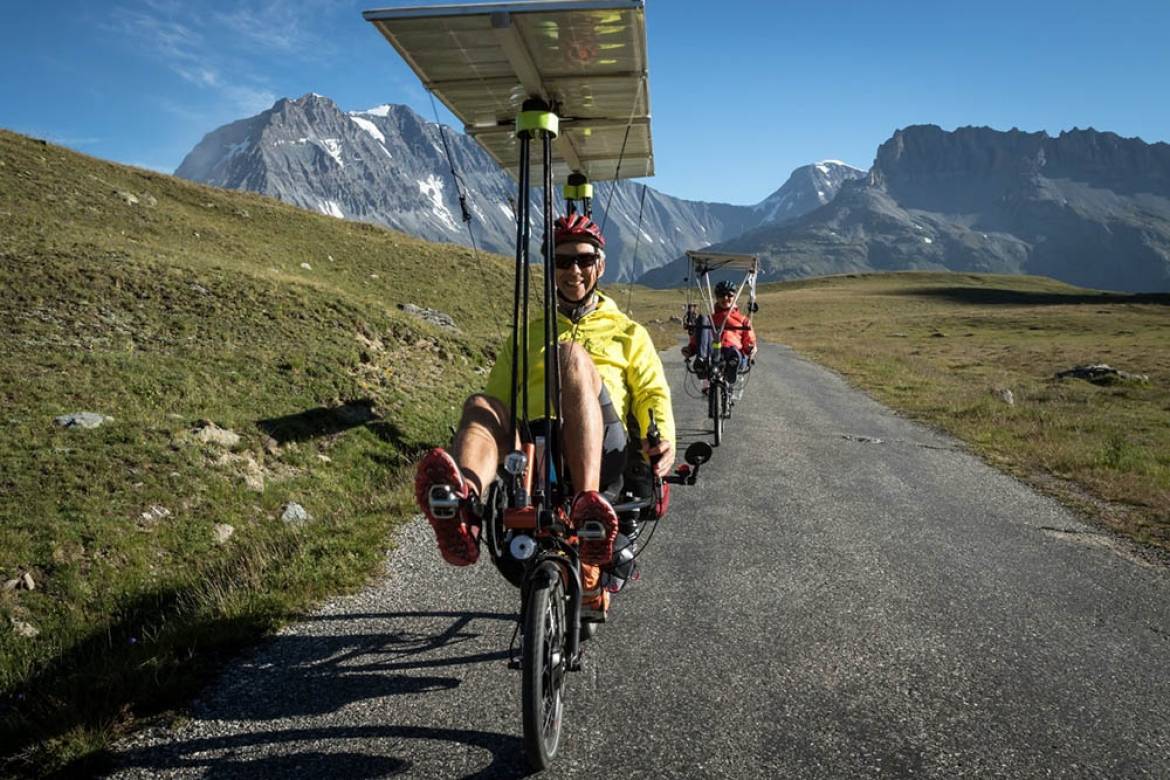 Le tour de France à vélo solaire de Cécile et Victor Gondras