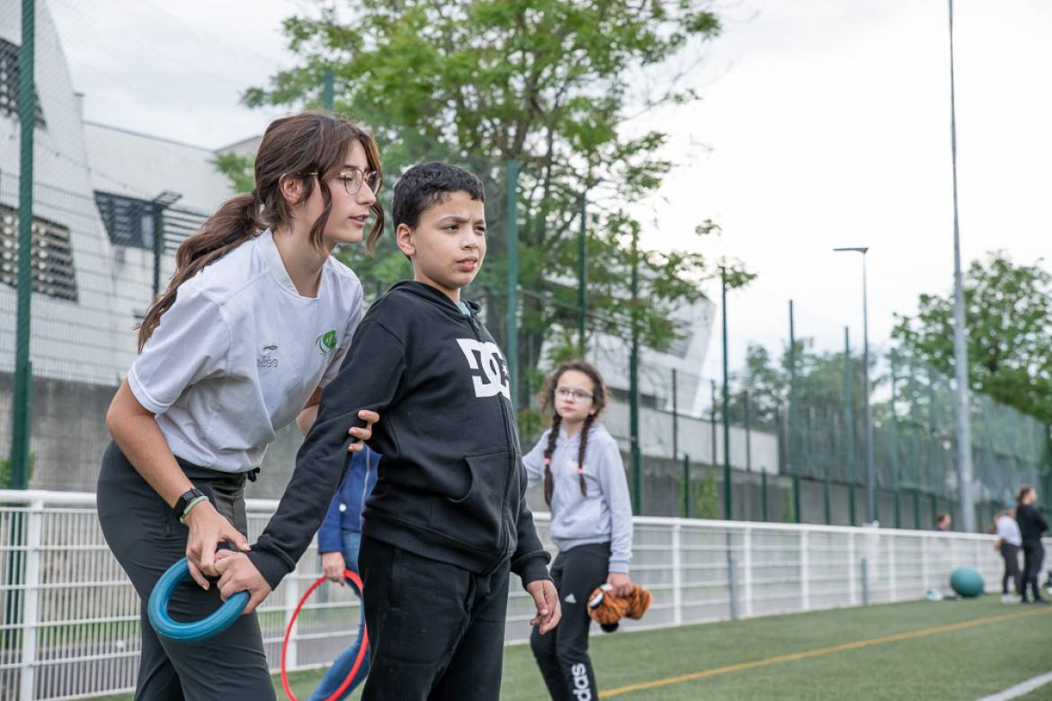 Athlétisme adapté avec l'ASVEL Omnisport - © Alexandre Boissot