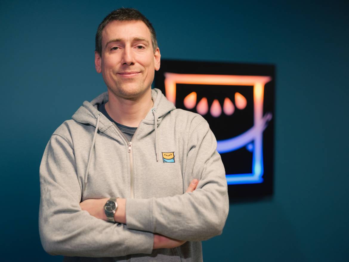 Sylvain Passot, fondateur et directeur de Passtech Games, studio villeurbannais