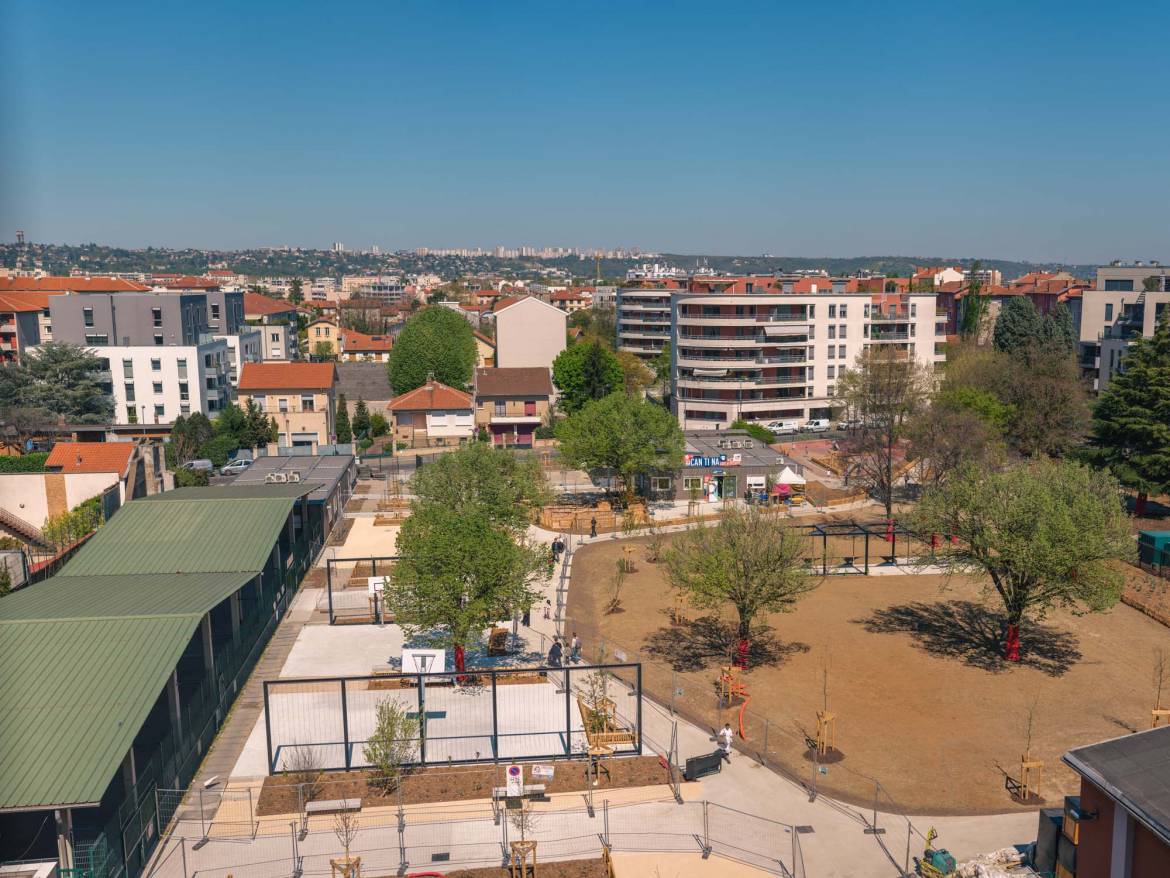 parc de la France libre et de la résistance en avril 2025