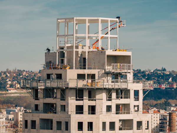 sommet de la plus haute tour de Gratte-Ciel-Centre-Ville