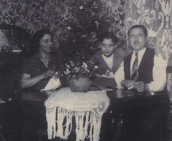 La famille Ehret en 1939 (©Collection Yad Vashem Jérusalem)
