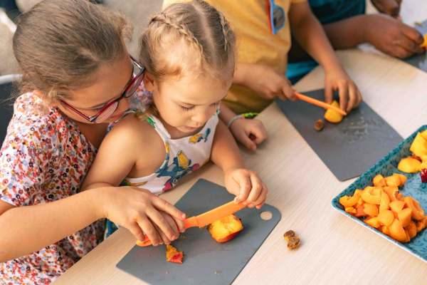 atelier cuisine aux brosses avec les 3D
