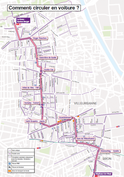 Comment circuler aux abords du tram T6 ?
