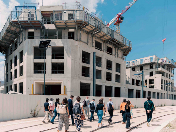 construction ZAC Gratte Ciel juillet 2025 - résidence Vues Ciel