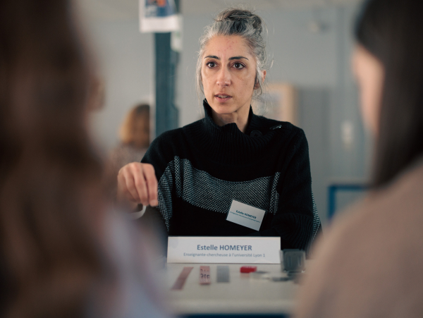 Estelle Homeyer forum femmes scientifiques collège des Iris