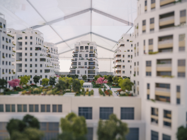 maquette lot b quartus gratte ciel centre ville 13 septembre