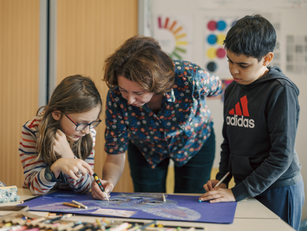FDLJ 2025 Isabelle Simler à l'école Jean Zay