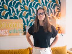 Christelle Tavares, coordinatrice animation jeunesse à La Pause Brindille