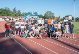 C'est une première pour les athlètes villeurbannais. © Margot Jamin