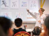 Cinq étudiantes en biologie ont sensibilisé les enfants à la place des femmes dans la science.