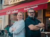 Sandrine et Cyril Huit gérants café lobut