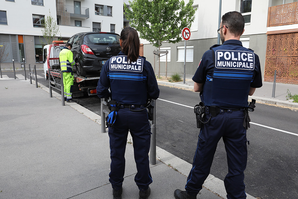 La police municipale intervient aux MaisonsNeuves